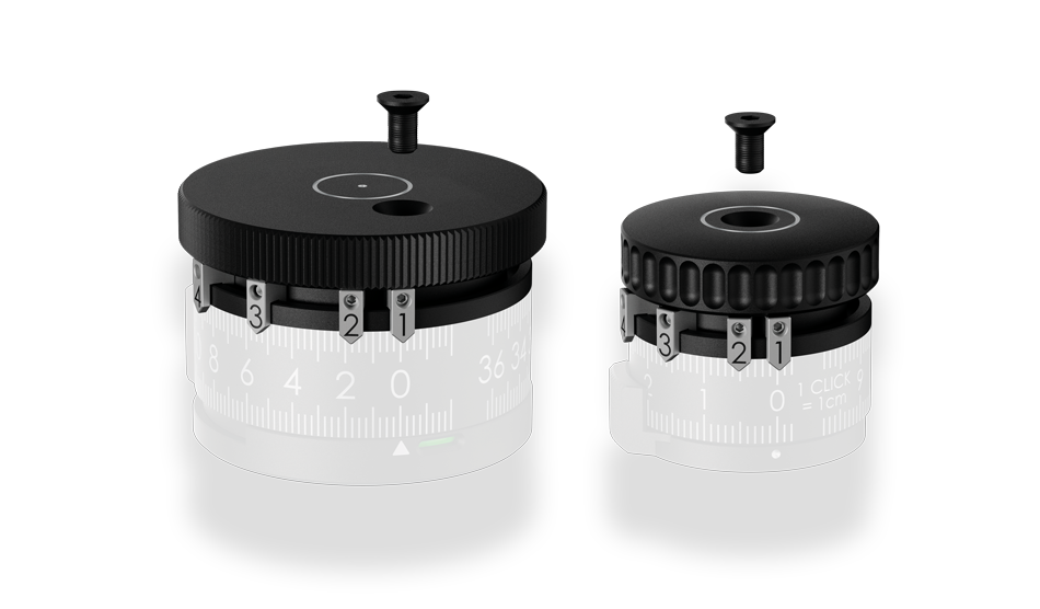 Carrier with 6 position indicators 