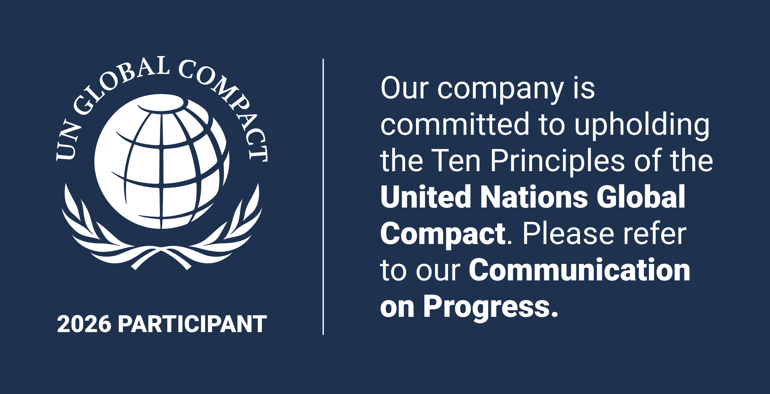 UN Global Compact 2026 Participant