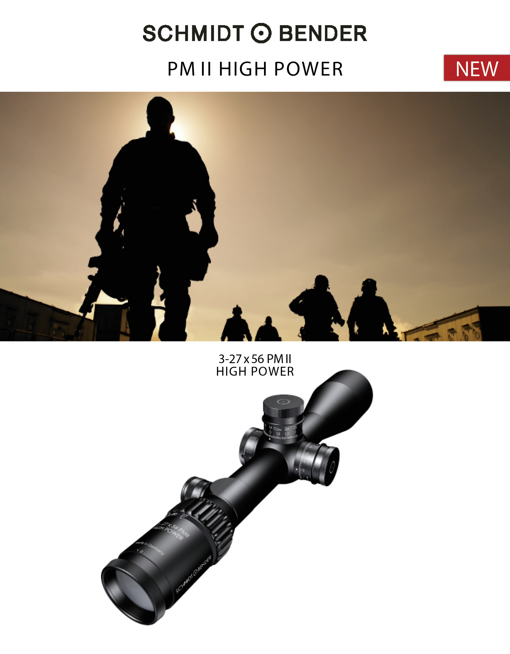 3-27x56 PM II High Power with military application image